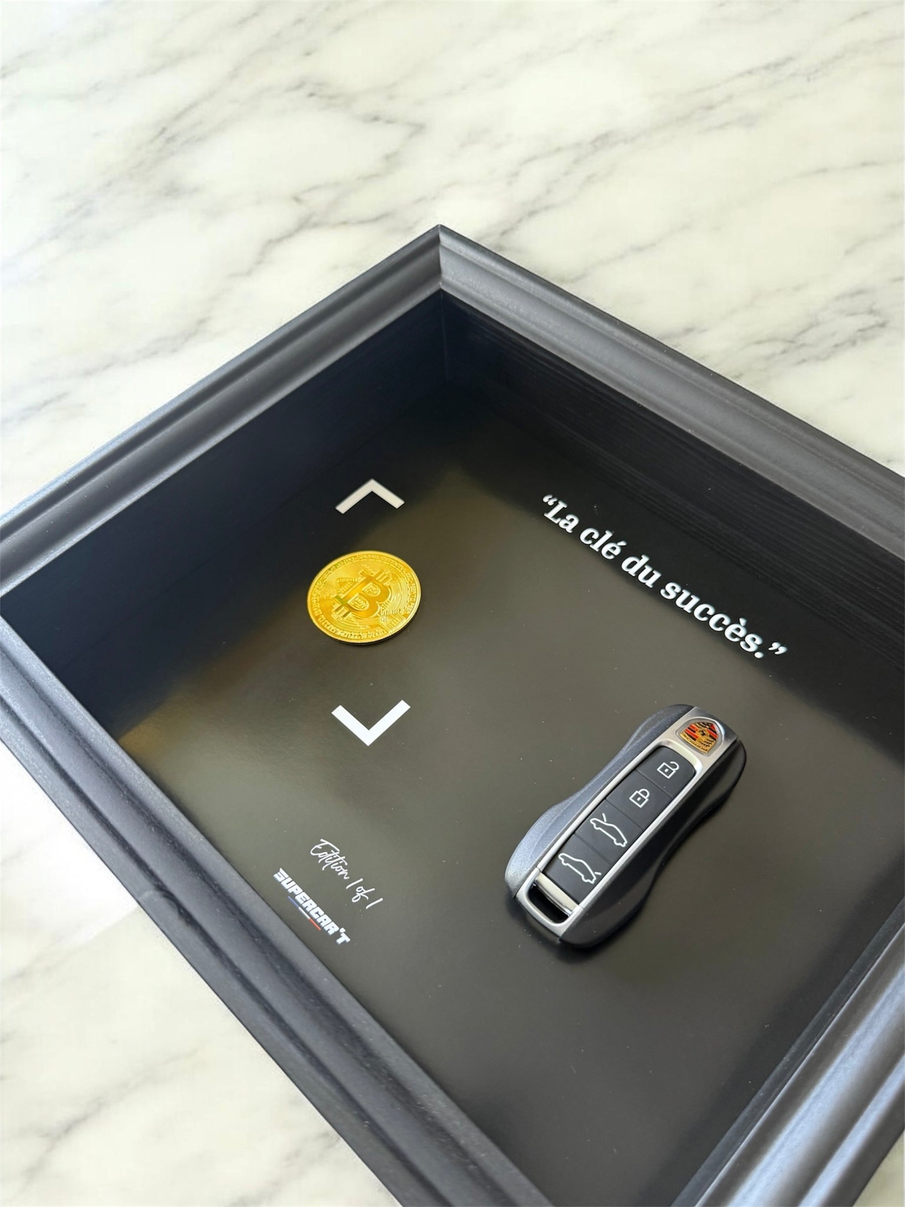 Cadre 1/1 - Porsche x Bitcoin