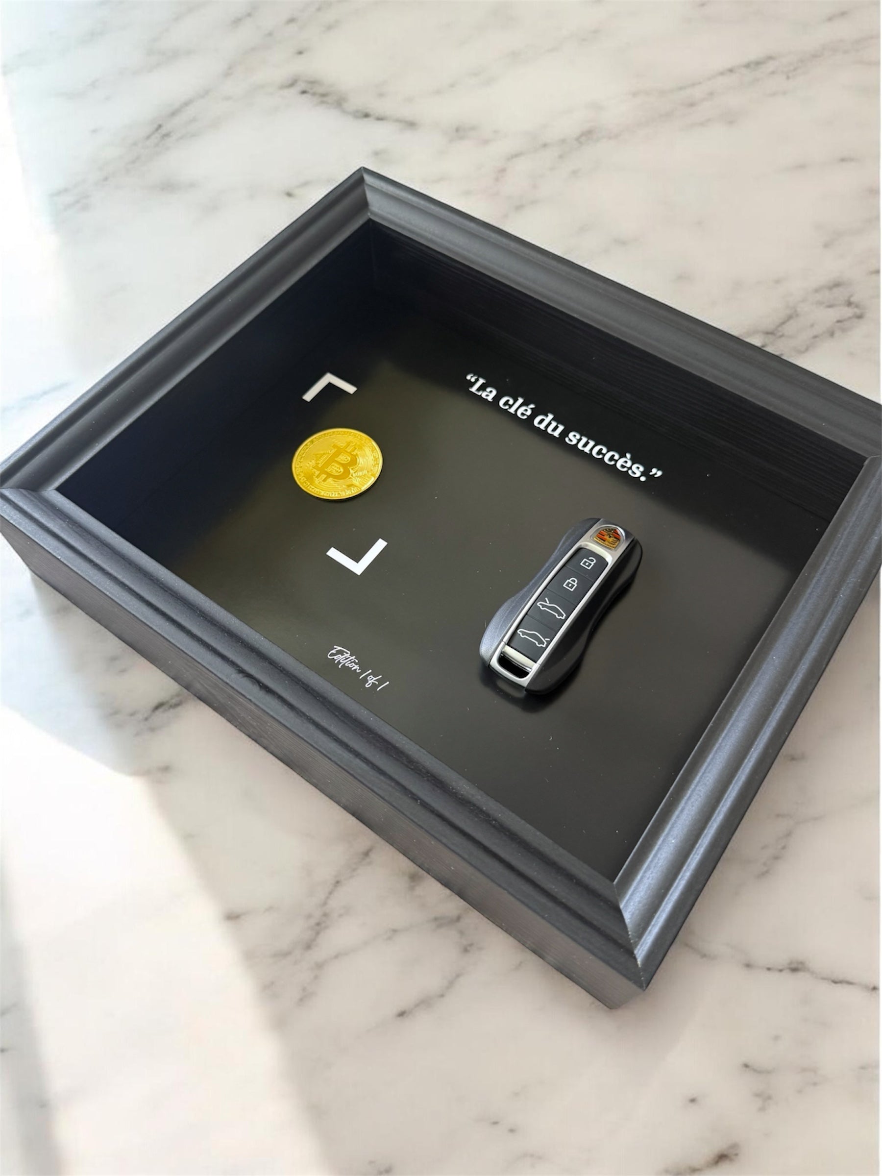 Cadre 1/1 - Porsche x Bitcoin