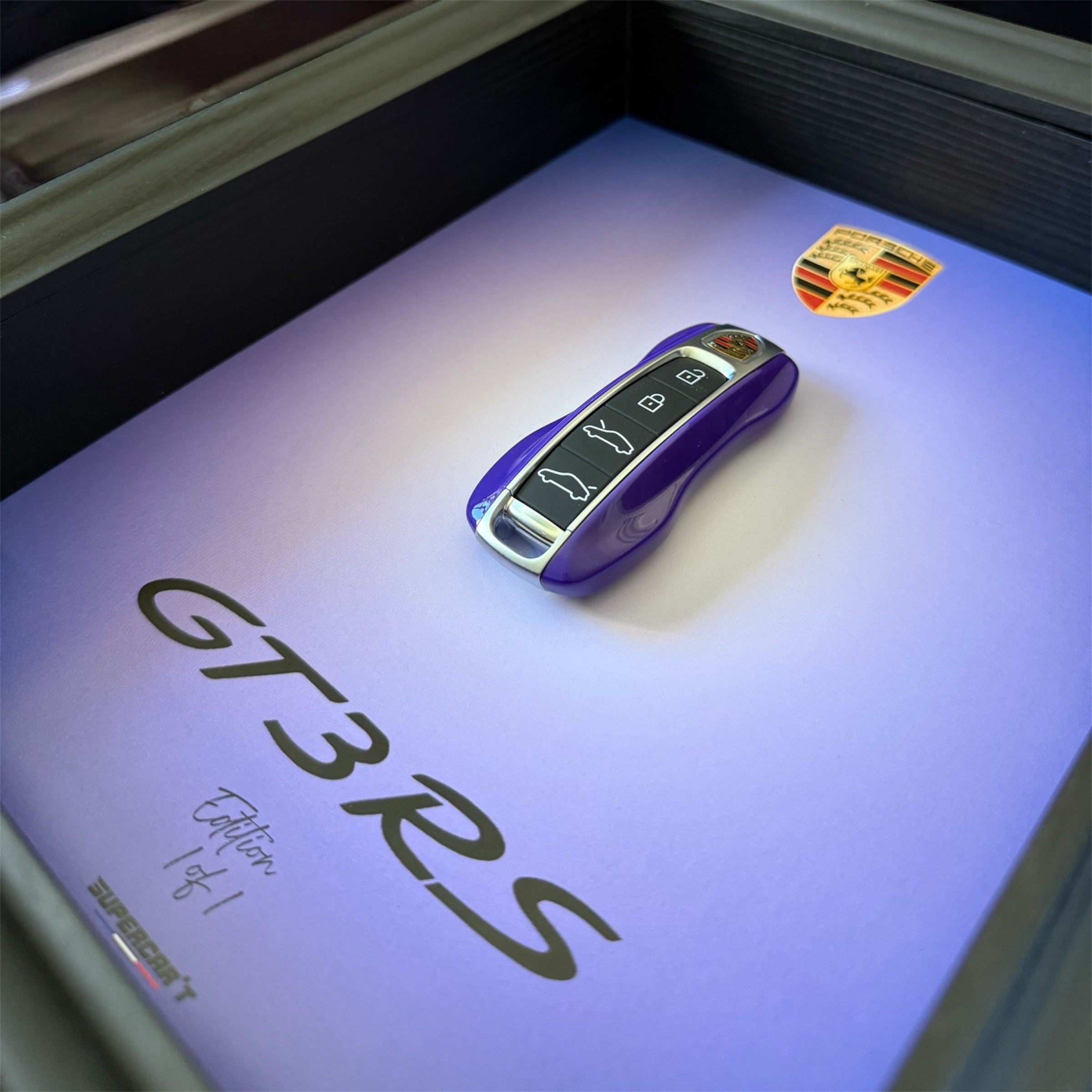 Cadre Porsche - 1 of 1 - Purple Édition