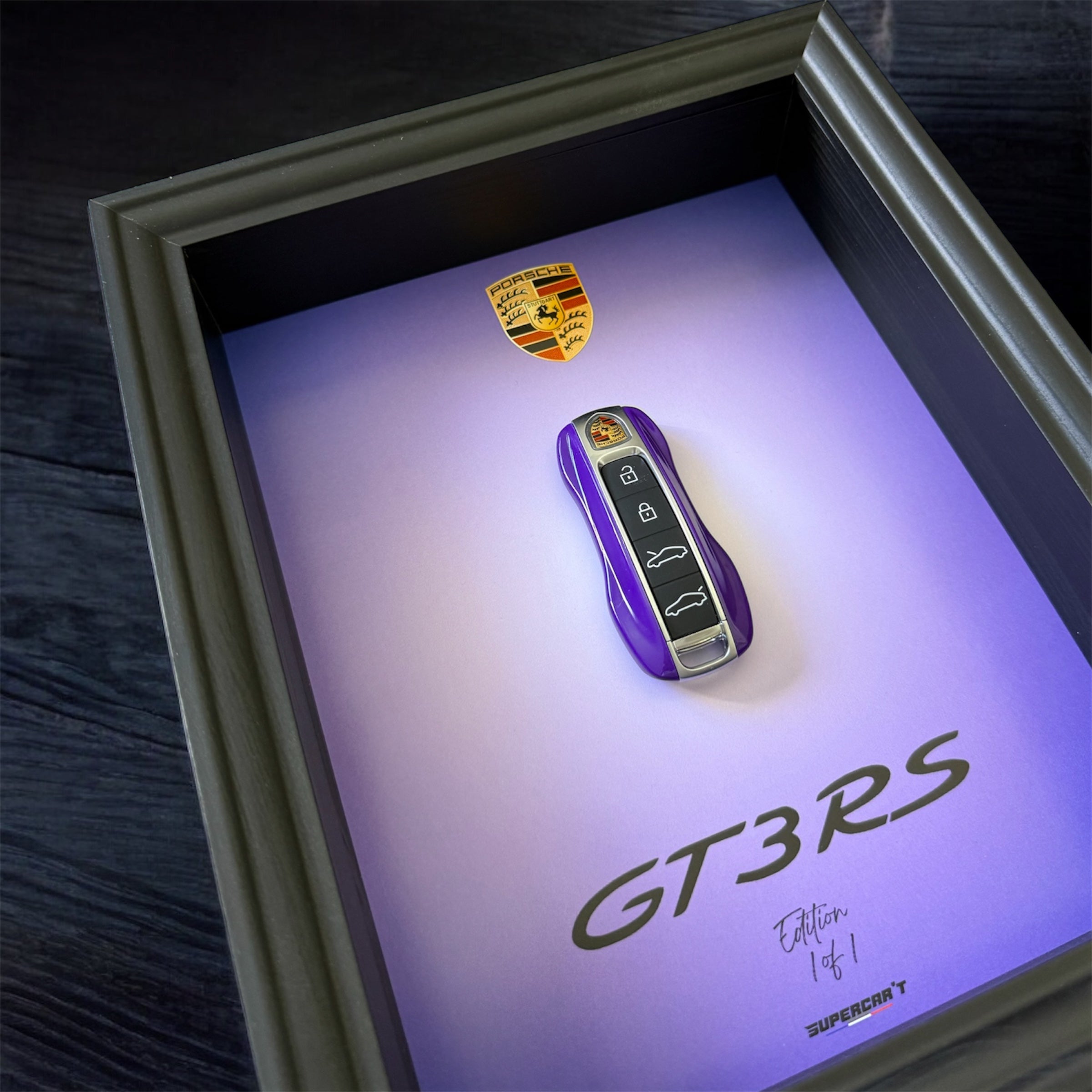 Cadre Porsche - 1 of 1 - Purple Édition