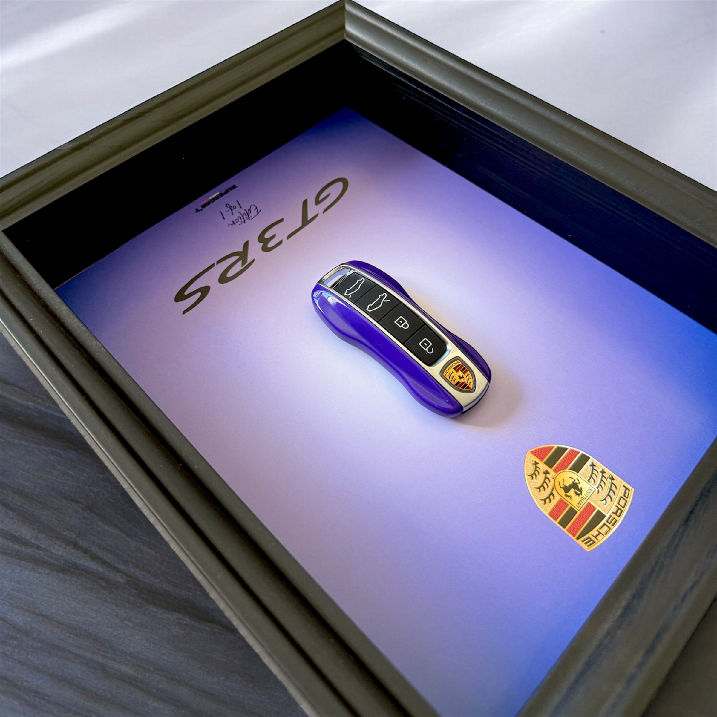 Cadre Porsche - 1 of 1 - Purple Édition