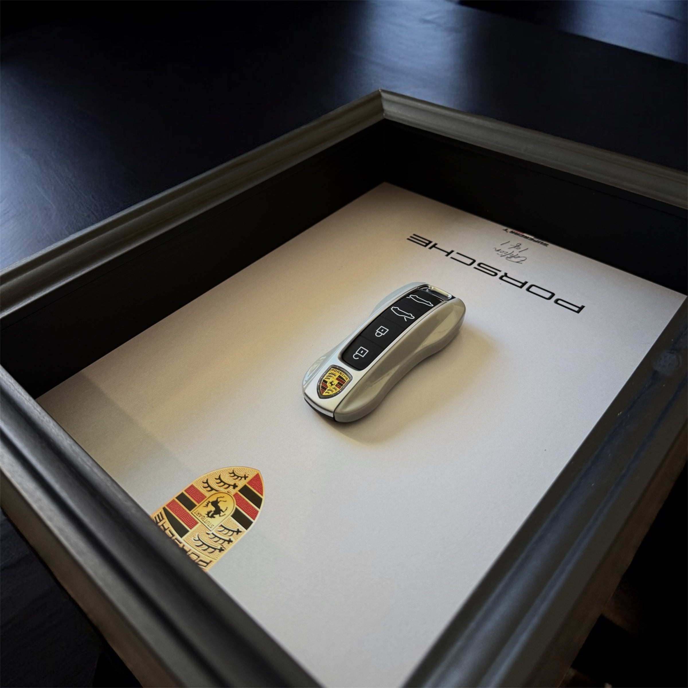 Cadre Porsche Grey- 1 of 1 - Gris Craie Édition