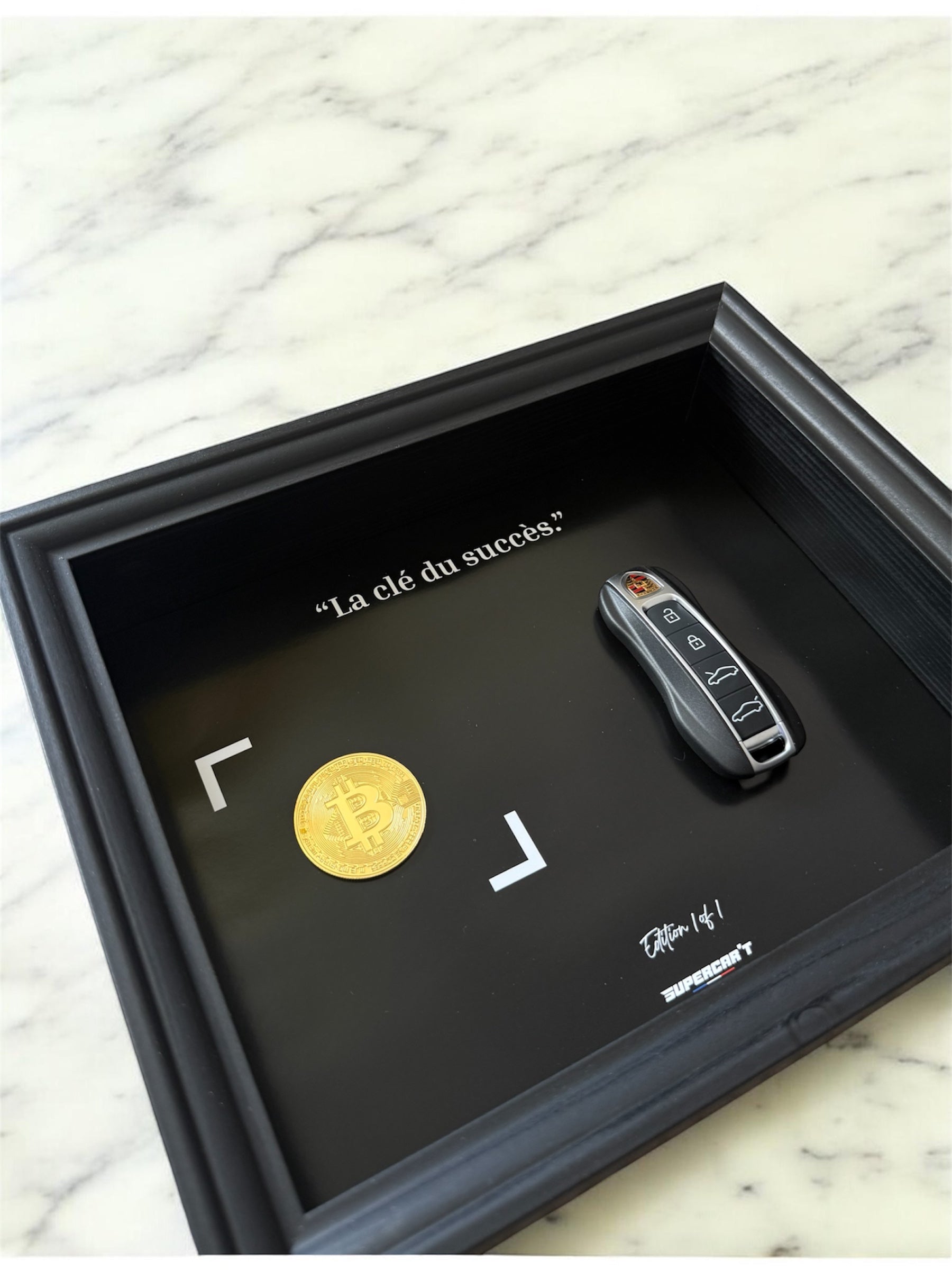 Cadre 1/1 - Porsche x Bitcoin