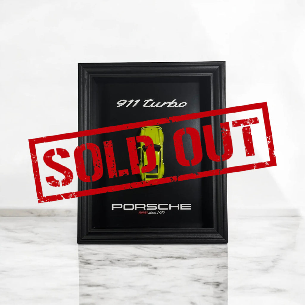 Cadre 911 turbo - 1 of 1 - Turbo edition