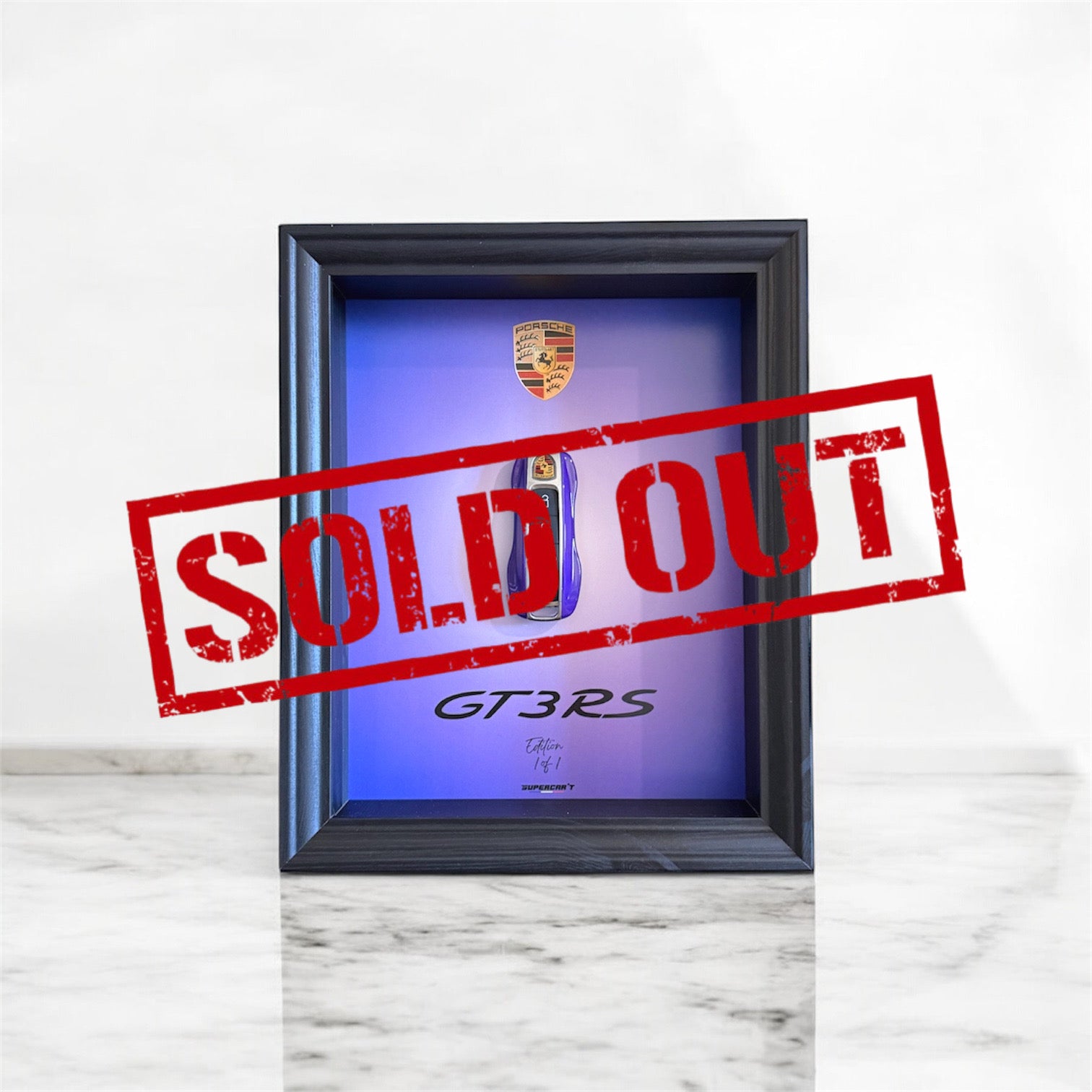 Cadre Porsche - 1 of 1 - Purple Édition