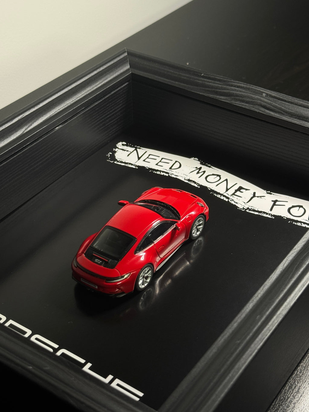 Cadre Need Money For Porsche - 1 of 10 - Red Porsche edition