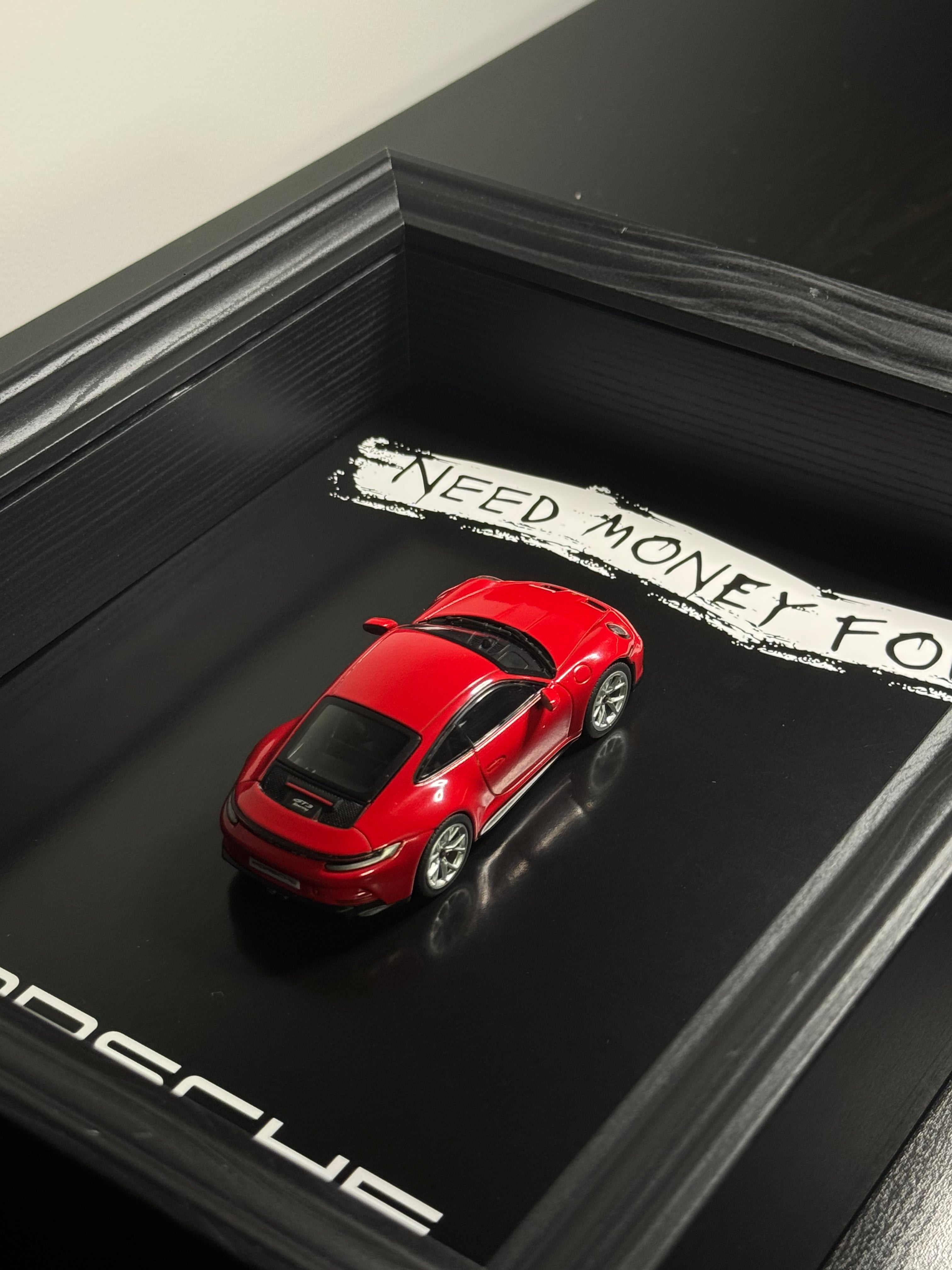 Cadre Need Money For Porsche - 1 of 10 - Red Porsche edition