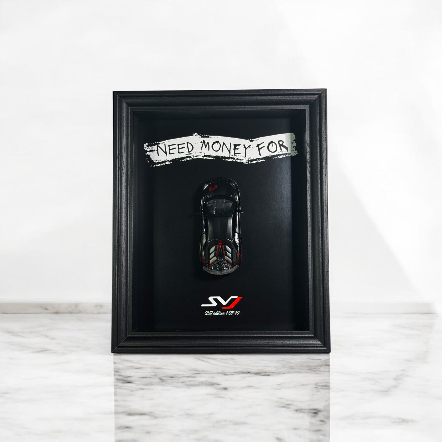 Cadre Need Money For SVJ - 1 of 10 - Black SVJ edition