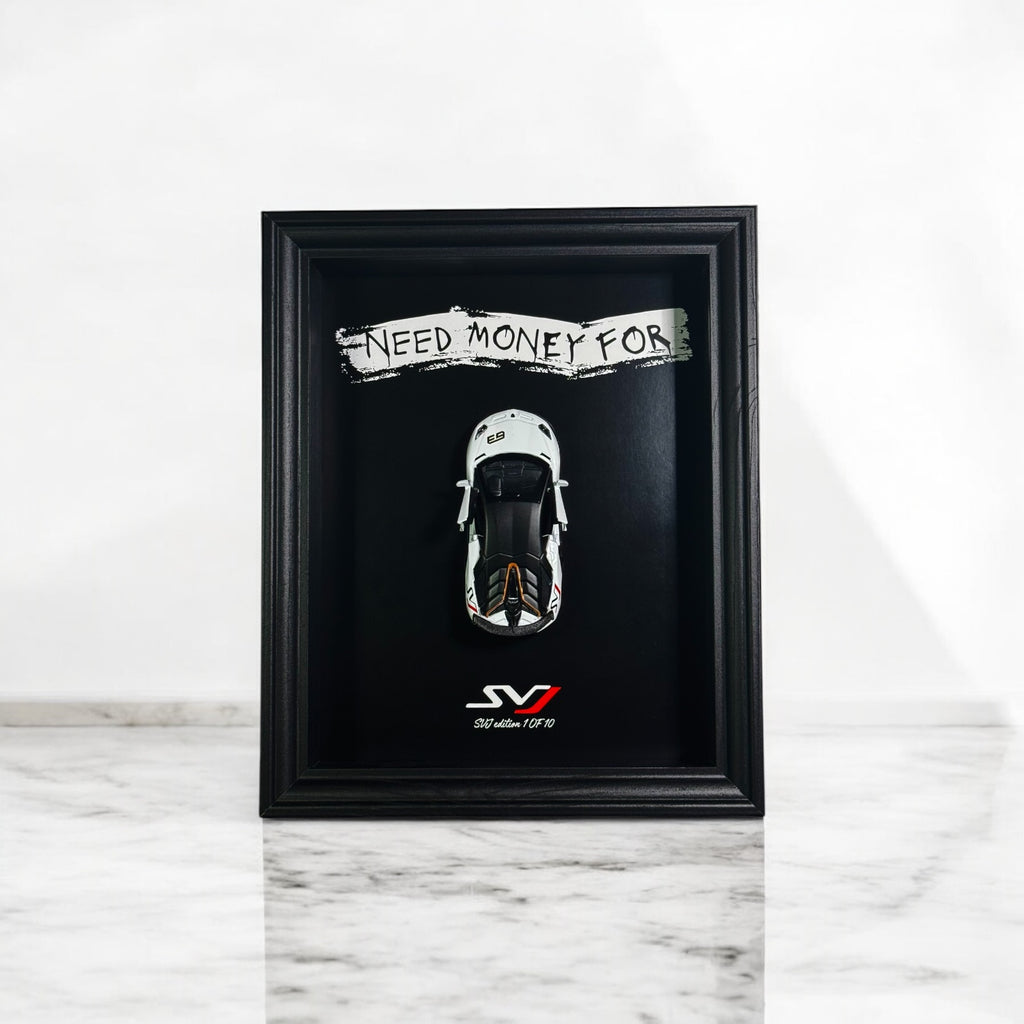 Cadre Need Money For SVJ - 1 of 10 - White SVJ edition