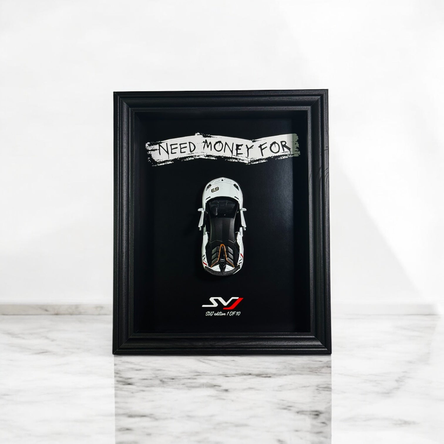 Cadre Need Money For SVJ - 1 of 10 - White SVJ edition