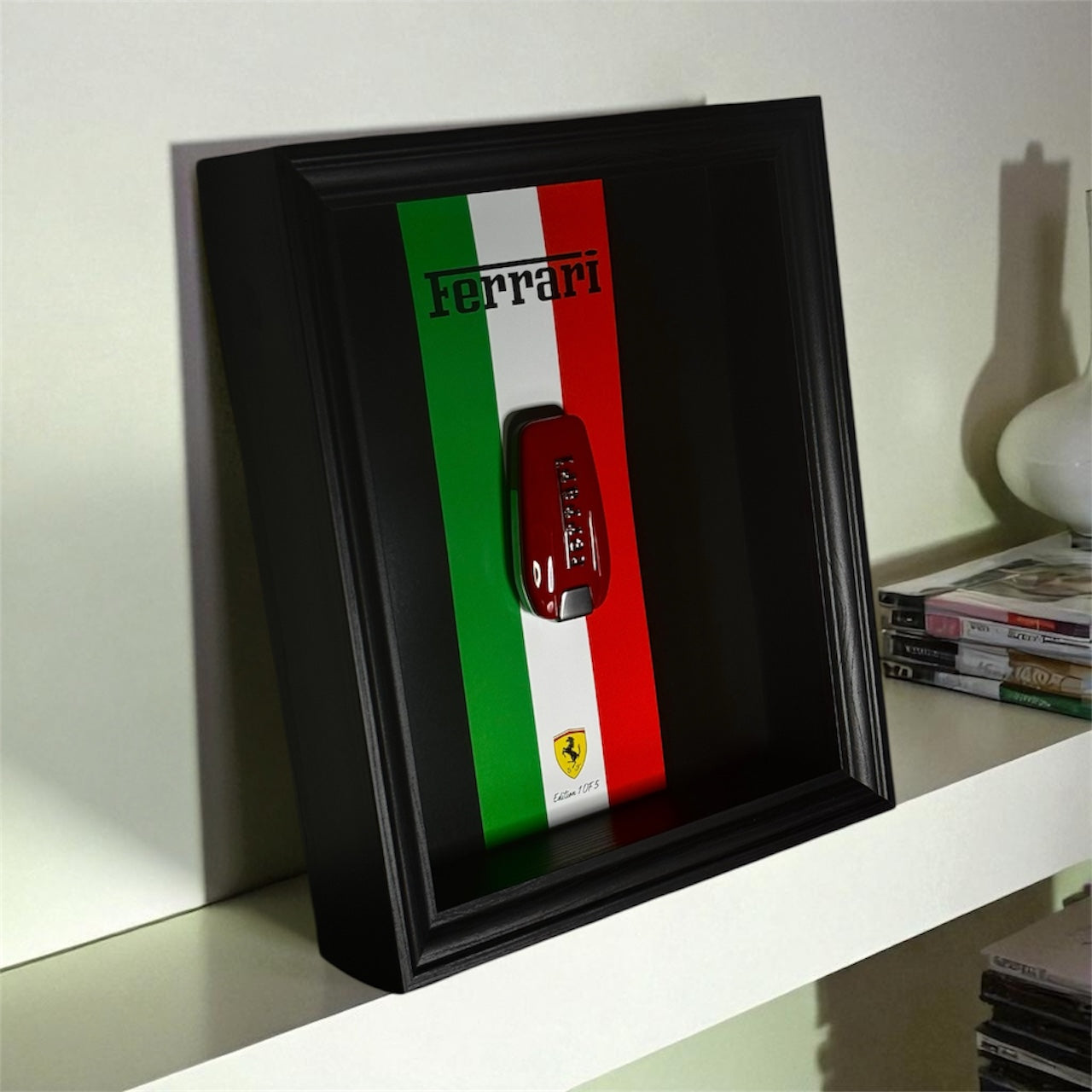 Cadre Ferrari - 1 of 5 - Italian flag edition