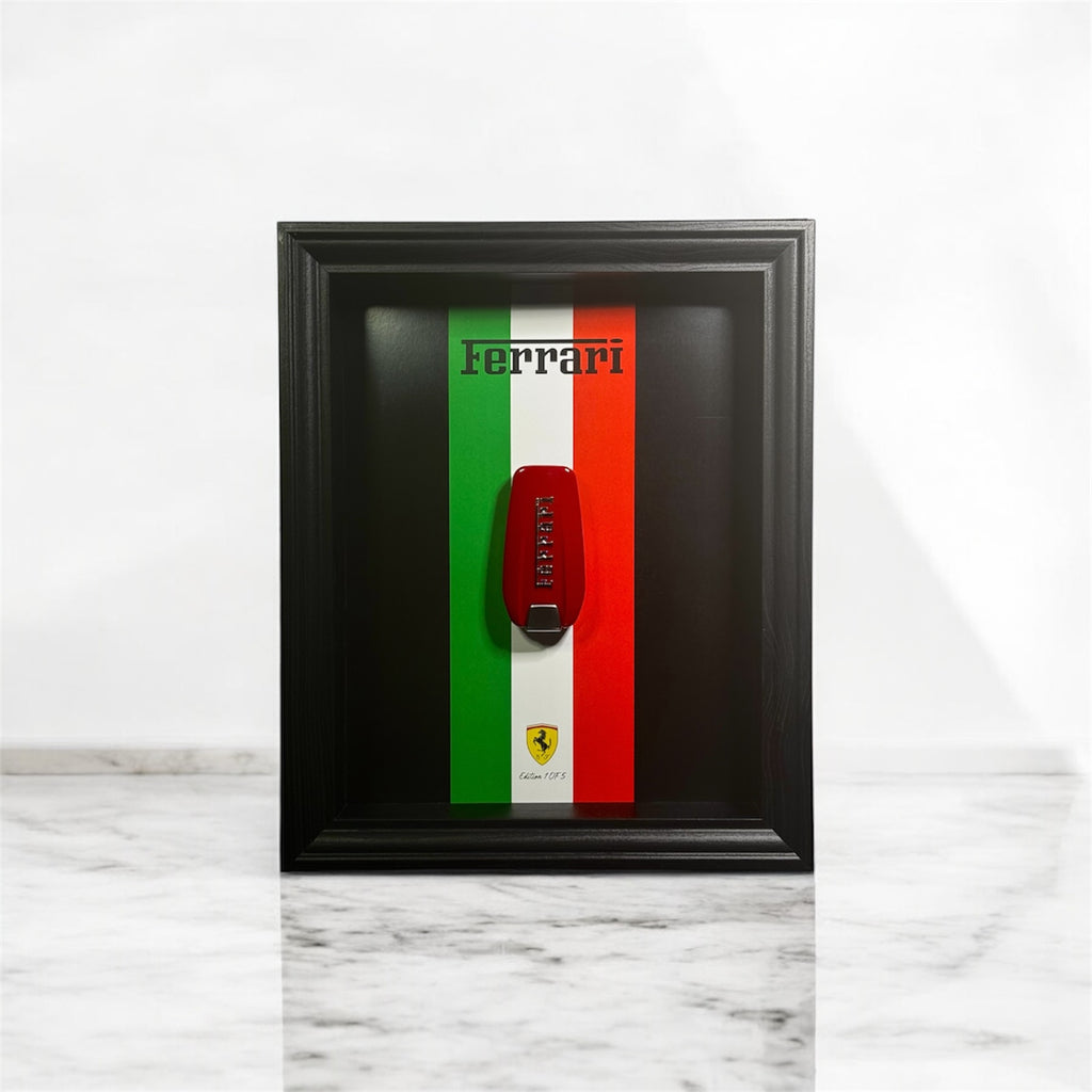 Cadre Ferrari - 1 of 5 - Italian flag edition