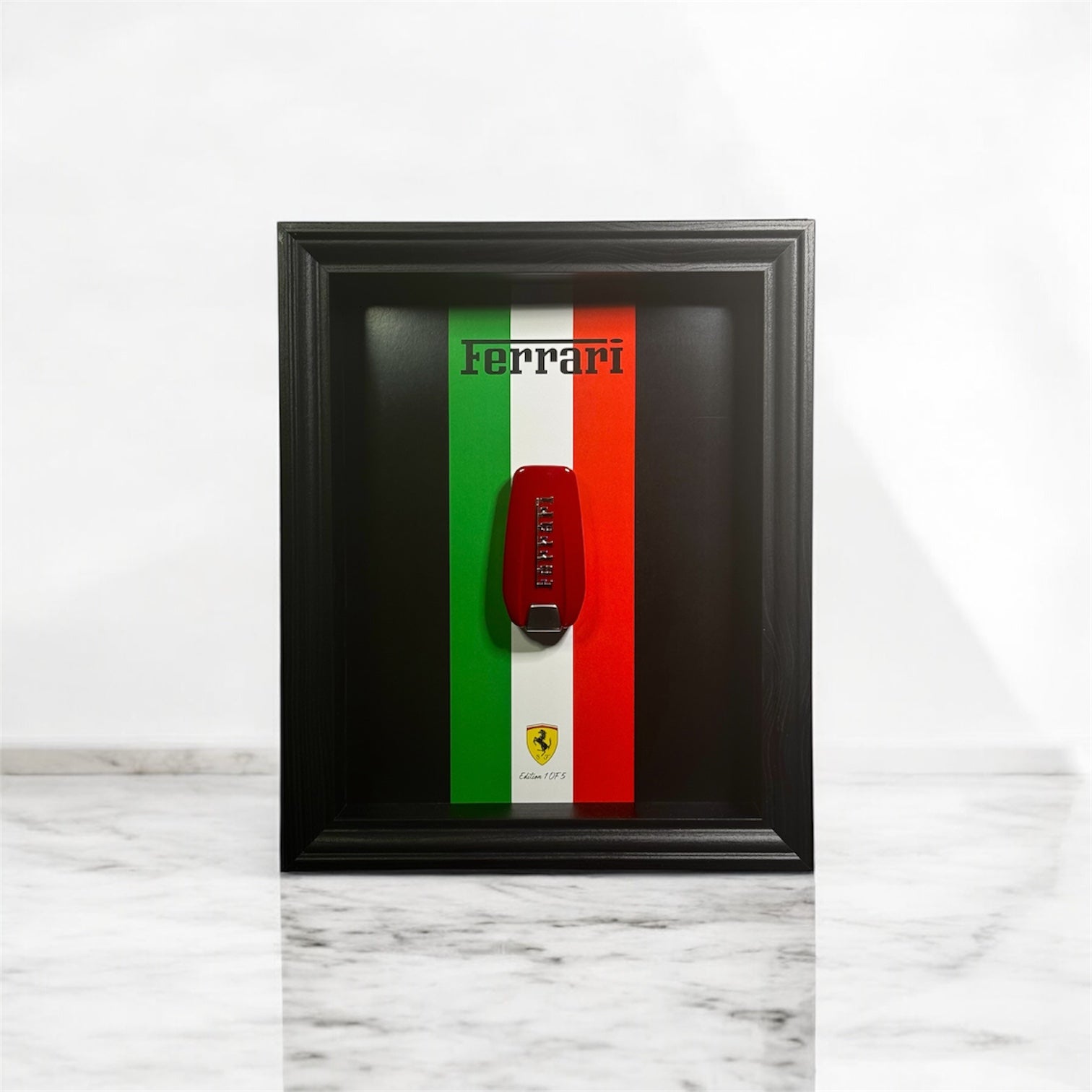 Cadre Ferrari - 1 of 5 - Italian flag edition